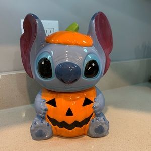 Halloween Stitch Cookie Jar